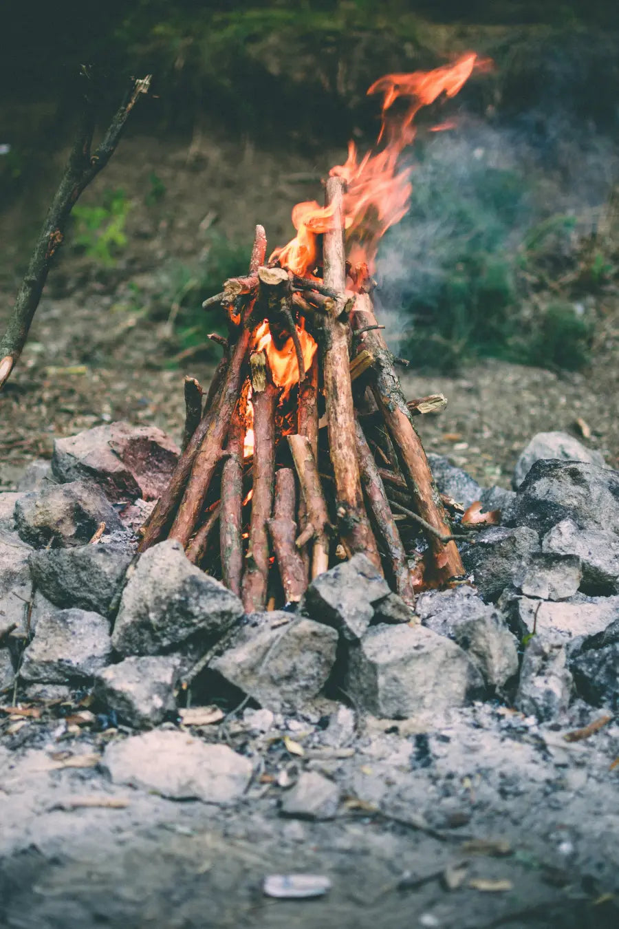 How to Build a Camp Fire in Any Situation